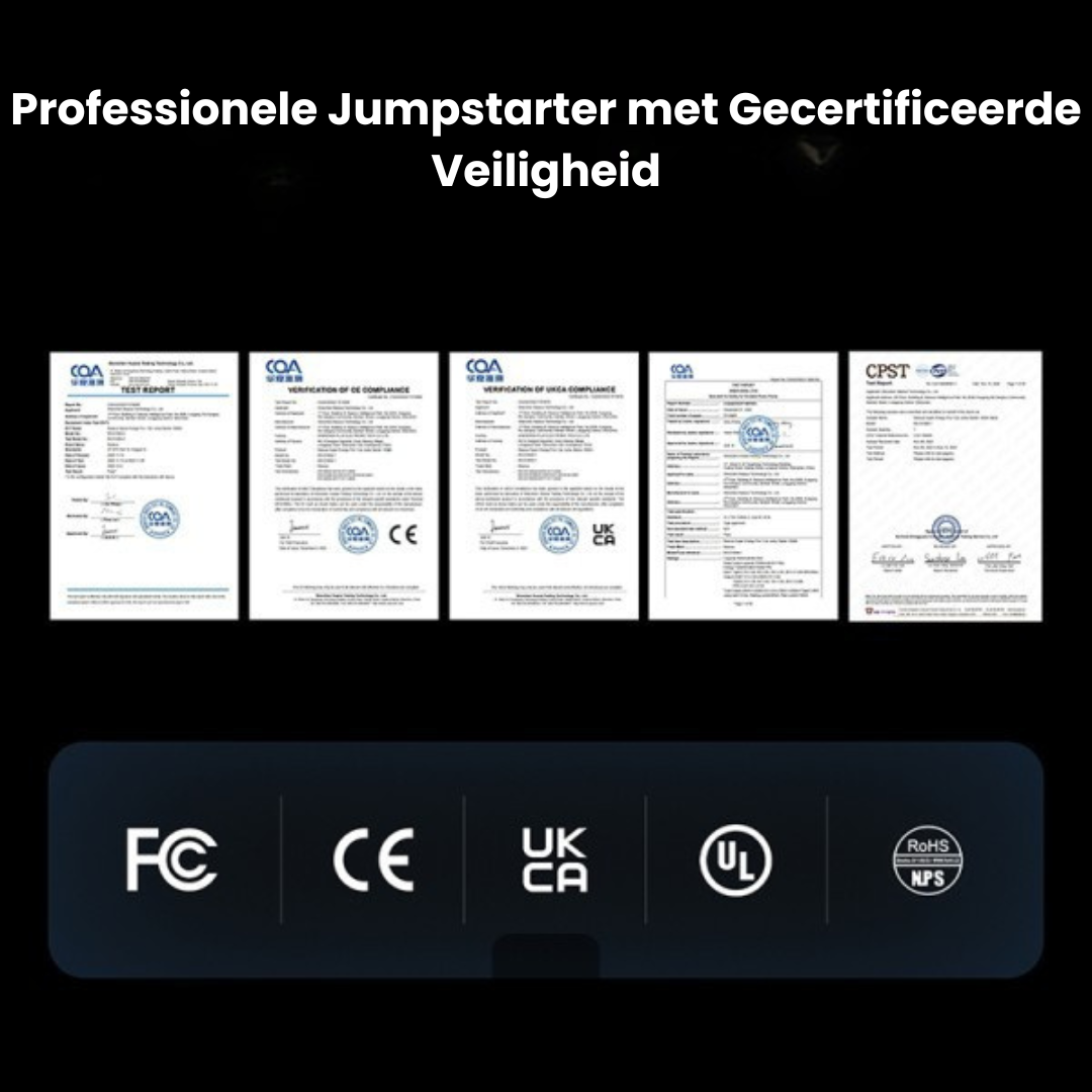 Baseus max energy jump starter - Altijd voorbereid start je auto in 3 seconden